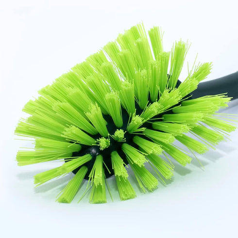 Pine-Sol Set 2 Scrub Brush - Long Handle Cleaning Brushes with Heavy Duty Bristles and Comfort Grip - Scrubbers