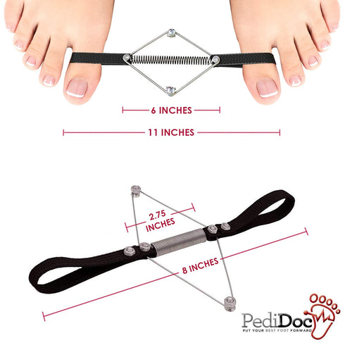 Bunion Corrector Big Toe Strap – Bunion Relief Toe Straightener, Restores Natural Alignment of Overlapping Toes