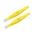 Majestic Bombay Fine Point Tweezers for Women and Men, Sharp Needle Nose Surgical Tweezers for Hair Removal