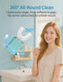 WILDWELLO 48,000 4 60-Second U-Shaped Electric Toothbrush, VPM, Modes, Clean, Magnetic Contact Charging