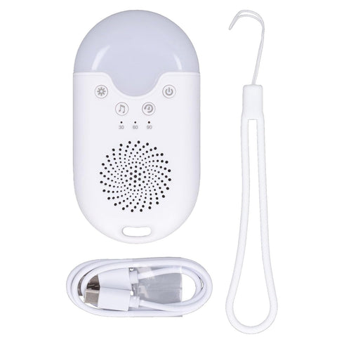 White Noise Machine, Portable Handheld Sound Machine Night Light Sleep Instrument with Various Music Sleep Aid Device