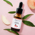 Nail Art 0.5 fl.oz Peach Fragrance Odorizer Liquid, Acrylic Odor Reducer with Dropper Tube Design - Pack of 1