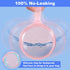 Denture Case, Leak Proof Bath Cup for Travel, Container for Soaking Full & Partial Dentures, Cleaning Kit
