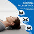 teepten Occipital Release Tool, Release Tool for Neck for Headache Relief, Deep Nerve Release Tool with Acupressure