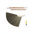 SWEEPY Light - Indoor Grass Broom with Long Handle for House, Garage, Office, Kitchen
