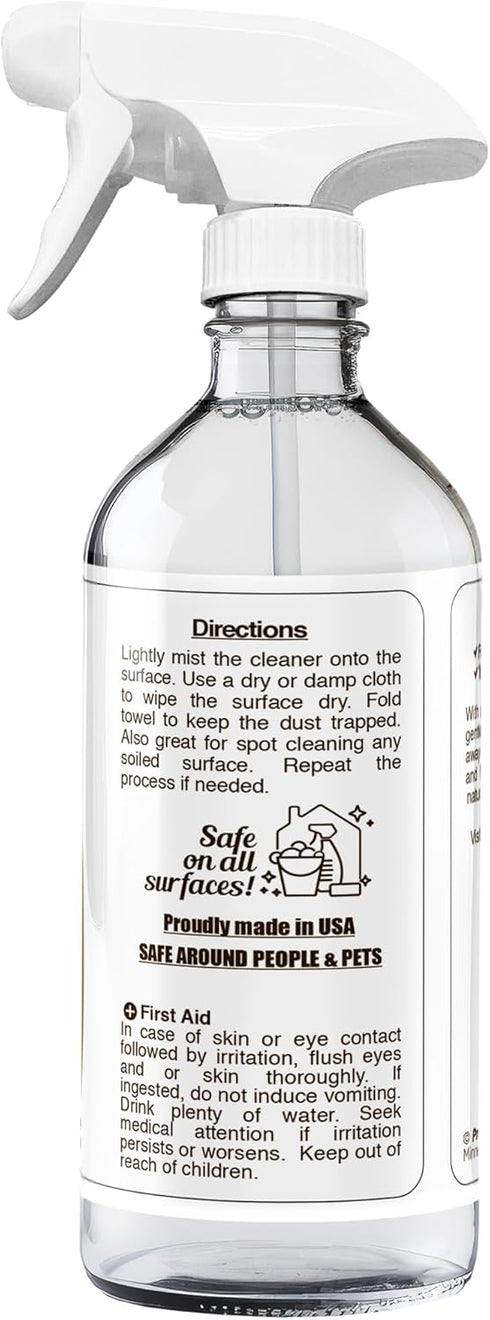 Daily Dusting Spray Surface Cleaner - 16 oz Wood Cleaner for Tables, Cabinets & Antique Restorer