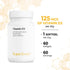 Supersmart Vitamin D3 5000 IU per Day, 125mcg, High Potency & Bioavailability, Non-GMO & Gluten Free, 60 Softgels