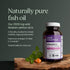 New Chapter Wholemega for Moms Fish Oil Supplement - Prenatal DHA with Omega-3 + Vitamin D3, 180 ct, 500mg Softgels