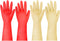 Rubber Cleaning Gloves for Dishwashing, 6 Pairs Kitchen Gloves for Washing Dishes, Reusable Household Gloves