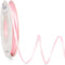 Ribbli Light Pink Double faced Satin Ribbon,1/8” x Continuous 50 Yards,Use for Bows Bouquet,Gift Wrapping,Baby Shower,Floral Arrangement by Ribbli