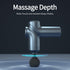 Massage Gun Deep Tissue, Portable with Silent Brushless Motor and 4 Interchangeable Heads for Muscle Relief and