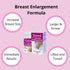 Natural Breast Enhancement Pills for Women & Men, Fast Acting Vegan Formula for Fuller Breasts, 60 Capsules