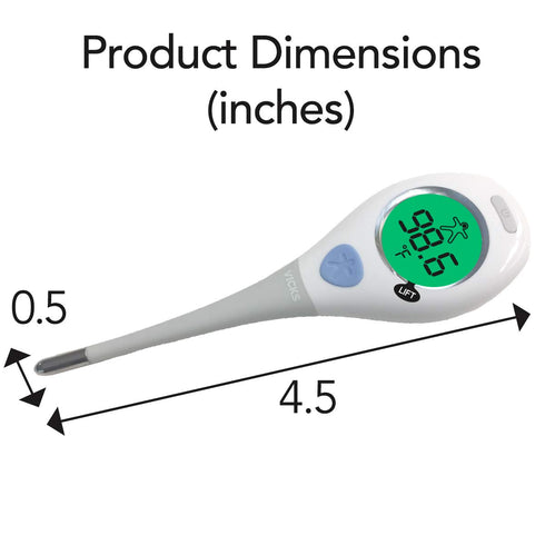 Vicks Rapidread Thermometer - Fast & Accurate Fever Detection
