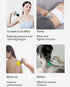 Jocaluyia 6 Mini Massage Gun, Portable Mini Massager USB Charging Electric Handheld Personal Massager with Speed