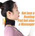Portable Heating Pad for Neck with Massager, 3 Adjustable Temperatures & 4 Massage Modes for Pain Relief