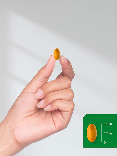 Horbaach Turmeric and Ginger Supplement 3000 mg | 60 Softgel Capsules with Black Pepper Extract, Non-GMO, Gluten Free