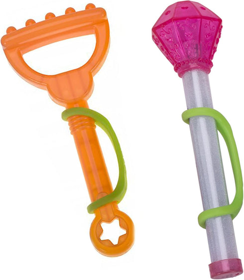 Green Silicone Grip Mobility Aid, Universal Cuff Adaptive Equipment for Physical Therapy, 2-Pack 4.5"