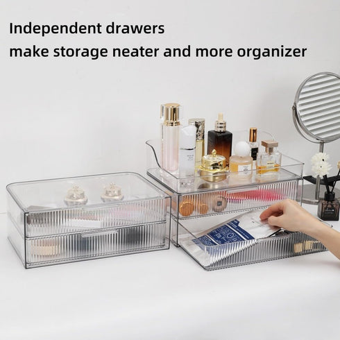 Large Makeup Organizer Countertop, Cosmetic Display Cases, Skin Care Organizer