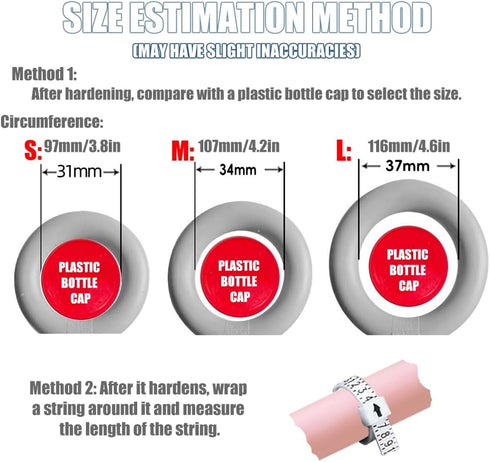 Opaeroo 1.45-inch 18-19 mm Inner Diameter Massage Gun Attachments, L-Shaped Design Meet Different Needs for Deep Tissue