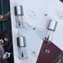 6PCS Empty Nail Polish Bottles with Brush, Refillable DIY Glass Bottles with Funnel & Mixing Balls (15ML)