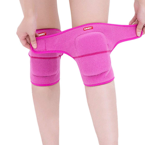 JUMISEE 2PCS Kids Adjustable Knee Pad - Anti-Slip Padded Sponge Knee Brace for Football, Dance, Skating