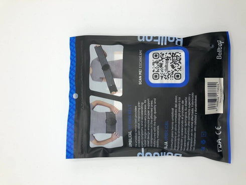Umbilical Hernia Belt for Men and Women, Premium Compression Pad for Pain Relief and Prevention of Surgery (S/M)