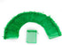50Pcs 3x4 Inch Organza Bags with Drawstring - Green Small Mesh Gift Jewelry Candy Pouch for Christmas Wedding