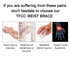 New Updated Wrist Brace for TFCC Tears - Adjustable Dual Protection, Support for Fitness, Weightlifting, Carpal Tunnel