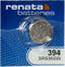 Renata 394 Button Cell watch battery