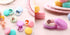 Coolrunner Mini Macaron Case, Cute Pill Box, Colorful Jewelry Storage Box, 8PCS Shape Storage Container