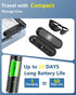 YAGEA 8 5 50-Day 3 R05(Black) Rotating Electric Toothbrush for Adults with Brush Heads, Travel Case, Modes Rechargeable