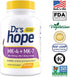 Vitamin K2-90 Capsules with 500 mcg MK4 + 100 mcg MK7 | Bone and General Health Support | High-Potency K-2 Vitamins