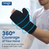 NEWGO Hand Ice Pack Gloves - Gel Cold Therapy for Hand Arthritis, Wrist Ice Pack for Tendinitis, Carpal Tunnel (Black)