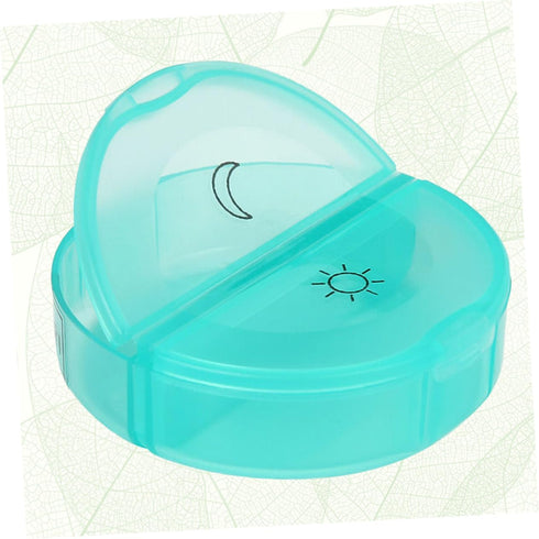 SOLUSTRE Portable Weekly Pill Organizer with Lightweight Medicine Storage Box for Travel Compact Design with Daily