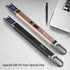 SUPRUS Electric Arc Lighter, Windproof Flameless USB Rechargeable Candle Lighter with LED Light (Black+Champagne Gold)