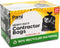 PAMI Heavy-Duty Contractor Bags, 42 Gallon, Pack of 20, Large Black Trash Bags