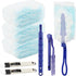 Ravionell Dusters Starter Kit, 30 pcs Microfibers Duster Refills with 2 Extendable Handle