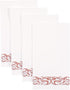Vplus 400 Pack Disposable Paper Napkins, Premium Quality 3-ply Dinner Napkins, Soft Absorbent Wedding Napkins (Rose