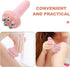 Healeved Handheld Rolling Massager for Leg and Back Muscle Relief Portable Deep Tissue Massage Therapeutic Tool