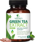Green Tea Extract Capsules 1000mg 98% Standardized EGCG - 60 Capsules for Natural Energy & Heart Support