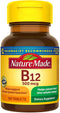 Nature Made Vitamin B-12 500 mcg Tablets, 100 ea, Pack of 2