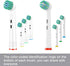 GENKENT 8 Pack Replacement Toothbrush Heads for Oral B Braun Pro 1000/500/1500/3000/5000/6000
