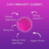 Sambucus Elderberry Gummies - Daily Immune Support Supplement with Vitamin C & Zinc, 180 Vegan Gluten-Free Gummies