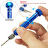 PTSLKHN Eye Glass Repairing Kit, Eyeglass Screwdriver with Screws, Small Precision Screwdriver, 15 Types Eyeglass Screws