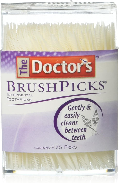 The Doctor's BrushPicks Interdental Toothpicks, 275 pieces per Pack
