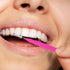 100 Pcs Interdental Tooth Flossing Head Cleaning Brush Braces Brush Toothpicks Oral Cleaners