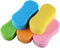Car Wash Sponge, 3 Pack Extra Thick Large Colorful Cleaning Sponge for Bathroom, Kitchen, Bike, Boat (Random Mix)