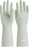 LANON Skin-Friendly Cleaning Gloves, Reusable Dishwashing Kitchen Gloves, Non-Slip, Canary Green, Medium