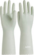 LANON Skin-Friendly Cleaning Gloves, Reusable Dishwashing Kitchen Gloves, Non-Slip, Canary Green, Medium