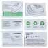 JDBBGJ SpO2 SpO2 Rechargeable Pulse Oximeter Fingertip Oxygen Monitor Fingertip with Pulse Rate and PI RR OLED